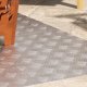 vidaXL Nakładki na schody Szare Guma 70 x 50 x 0.3 cm Antypoślizgowe 2