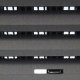 Plastic ventilation grille N12RA, 190 x 190 mm, with cover, anthracite 1