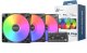 Montech GF120 PWM ARGB Lüfter, 3er Pack - 120mm, schwarz 4