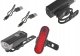 Wodoodporna lampka rowerowa USB IP54 – zestaw przód + tył (120) 11