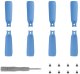 ŚMIGŁA DO DRONA DJI FLIP ZESTAW KOMPLET NA DRONA 8 SZTUK 4XCW + 4XCCW BLUE - KOD 4022F 1