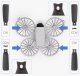 ŚMIGŁA DO DRONA DJI FLIP ZESTAW KOMPLET NA DRONA 8 SZTUK 4XCW + 4XCCW BLUE - KOD 4022F 14