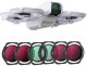 ZESTAW 6 FILTRÓW BRDRC DO DRONA  DJI NEO - SZARE ND8, ND16, ND32, ND64, POLARYZACYJNY CPL, ULTRAFIOLETOWY MCUV 2