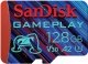 SanDisk GamePlay microSDXC 128GB, R 190MB/s, W 130MB/s, UHS-I, V30, U3, C10 1
