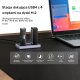 Stacja dokująca Unitek USB4 4-kieszeniowa stacja dokująca/ klonująca M.2 SSD 13