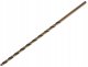 Wiertło Tvardy Wiertło złote do metalu długie 8.0 x 305mm HSS DIN1869 (25/100) 2