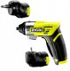 Cordless screwdriver RYOBI RSD4-120TA2, 4.0 V, 2.0 Ah Li-ion, 5 Nm, with accessories for turning in corners 1