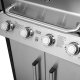 Teesa BBQ 5007  MASTER grill gazowy - 5 palników- miejsce na butlę 6