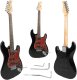 V-Tone GITARA ELEKTRYCZNA STRATOCASTER 4/4 SSS TREMOLO PEŁNOWYMIAROWA KLUCZE 1