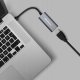 Adapter AV Qoltec Adapter aluminiowa przejciówka USB-C na HDMI 4K | 60Hz | 32AWG 3