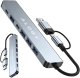 Adapter HUB 7w1 Alogy przejściówka USB-C / USB do USB 3.0 4x USB 2.0 2x USB-C 2.0 18