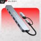 Adapter HUB 7w1 Alogy przejściówka USB-C / USB do USB 3.0 4x USB 2.0 2x USB-C 2.0 3