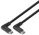 Kabel USB Lindy USB-C - USB-C 1 m Czarny (32023) 2