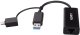 Adapter USB Lindy RJ-45 - USB-C + USB-A Czarny  (43412) 4