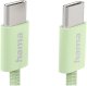 Kabel USB Hama USB-C - USB-C 1 m Zielony (002017260000) 4