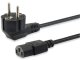 Kabel zasilający Equip Equip 112121 kabel zasilające Czarny 3 m IEC C13 CEE7/7 1