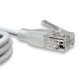 Wantec 7410 kabel sieciowy Biały 10 m Cat6a 2