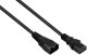 Kabelmeister SK0130-S018 kabel zasilające Czarny 1,8 m Wtyczka zasilająca typu E+F IEC C13 1