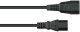 Kabelmeister SK0130-S018 kabel zasilające Czarny 1,8 m Wtyczka zasilająca typu E+F IEC C13 2