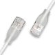 Wantec 7408 kabel sieciowy Biały 5 m Cat6a 1