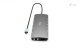 i-tec Metal C31NANOTRIPLED140UK stacja dokująca Przewodowa USB 3.2 Gen 1 (3.1 Gen 1) Type-C Szary 2