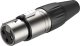 Kabel Roxtone XLR - XLR 1m czarny 3