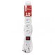 EMOS Extension cable with switch 5 sockets 10m, baltas 12