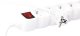 EMOS Extension cable with switch 5 sockets 10m, baltas 2