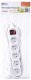 EMOS Extension cable with switch 5 sockets 10m, baltas 3