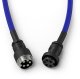 Kabel USB Glorious USB-A - USB-C 1.4 m Niebieski (GLO-KB-ACC-CBL-COIL-CBLU) 4