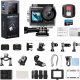 Zestaw AKASO Brave 4 Pro Action Cam 4K30FPS 20MP 64GB kamera sportowa nowa 8