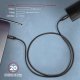 AXAGON BUCM32-CM05AB, SPEED+ kabel USB-C <-> USB-C, 0.5m, USB 20Gbps, PD 100W 5A, 4K HD, ALU, oplot, czarny 6