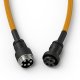 Glorious GMMK Coiled Cable Glorious Gold, Spiralkabel, USB-C/USB-A - gold/schwarz 2