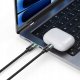 Mcdodo MCDODO KABEL USB-C 2W1 SZYBKIE ŁADOWANIE DO IPHONE 14 MACBOOK LED 100W 2M 7