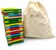 Klocki drewniane WABI Planks 12 cm - 200 szt. EDUKAMP 1