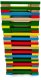 Klocki drewniane WABI Planks 12 cm - 200 szt. EDUKAMP 3