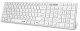 Genius SlimStar 126 COPILOT, klawiatura CZ/SK, klasyczna, przewodowa (USB), bia�a 1