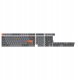 Keychron - Double Shot PBT OSA Full Set Keycap Set - Keycapy o profilu OSA Szary Full Set 1