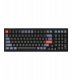 Keychron - V5 QMK Custom Mechanical Keyboard - Klawiatura mechaniczna Carbon Black Keychron K Pro Red Fully Assembled Knob 7