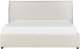 Beliani Łóżko z pojemnikiem Boucle LAVAUR 160 x 200 cm Złamana biel 4