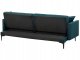 Beliani Sofa rozkładana niebieska LUCAN 9