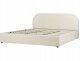 Beliani Łóżko z pojemnikiem Boucle QUILLIEN 180 x 200 cm Jasnobeżowy 7