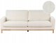 Beliani Sofa 3-osobowa biała boucle SIGGARD 1