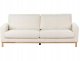 Beliani Sofa 3-osobowa biała boucle SIGGARD 4