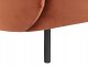 Sofa dwuosobowa welurowa pomarańczowa LOEN Lumarko! 8