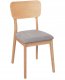 Beliani Zestaw 2 krzeseł do jadalni MINIER Drewno Jasnobrązowy 6