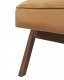 Beliani Fotel KISA Welur Brązowy 7