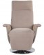 Beliani Rozkładany fotel PRIME Beżowoszary 5