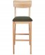 Beliani Zestaw 2 krzeseł barowych AMBLER Jasnobrązowy 4