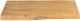 vidaXL Blat stołu, 50x40x2,5 cm, naturalna krawędź, lite drewno mango 2